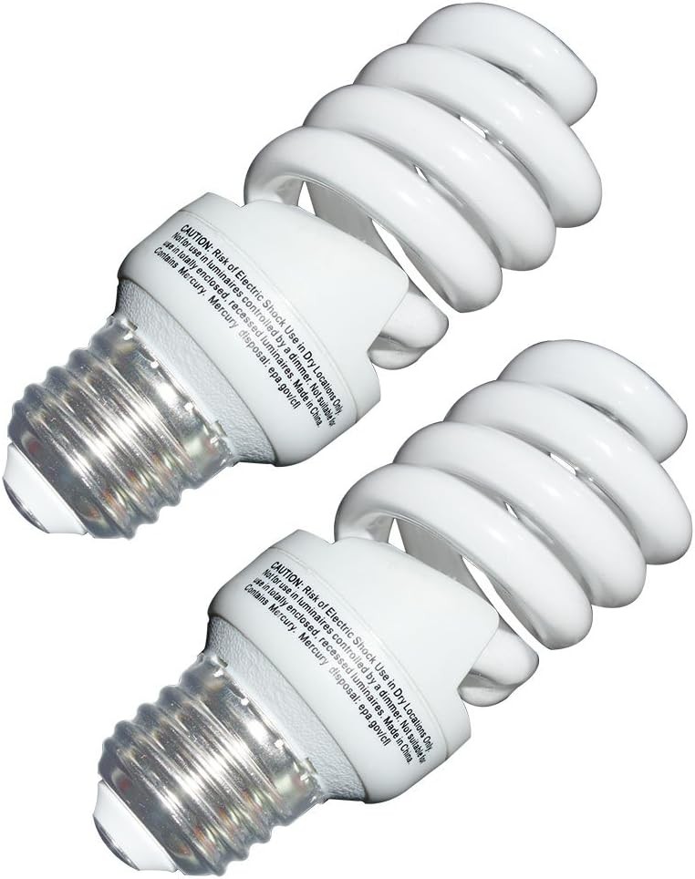 13 Watt CFL Light Bulb (60 Watt) Soft White 2 Count (Pack of