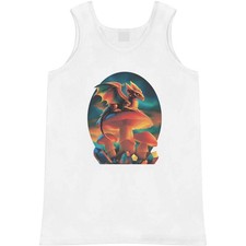 'Dragon Perched On Glowing Mushroom' Adult Vest / Tank Top AV058764 