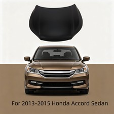 Replacement Black Steel Hood Panel For 2013-2015 Honda Accord Sedan Ho1230170