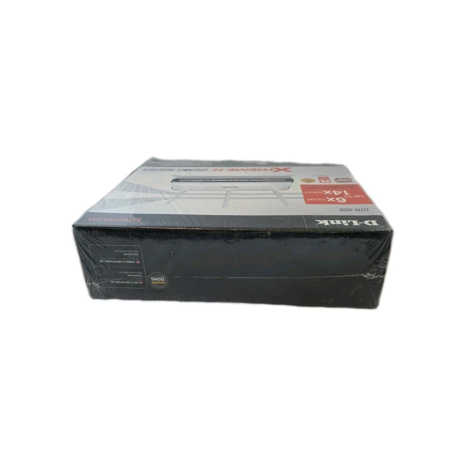 D-Link N300 DIR-655 Xtreme N Gigabit Wireless Router White 4 GB - Brand New - Image 3 of 4