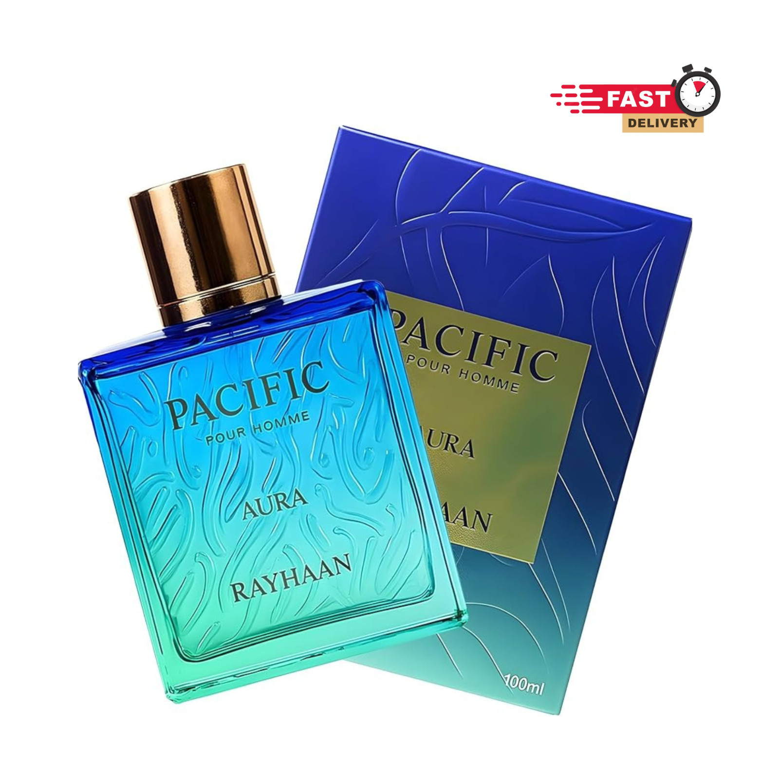 Pacific Aura by Rayhaan 100ml Eau de Parfum EDP Long Lasting