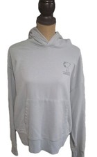 American Eagle Peanuts Snoopy Light Blue Hoodie Sweatshirt M Relaxed Fit Preppy