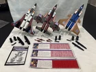Vintage G1 Transformer Lot Takara Japan Hasbro 1980's THRUST-DIRGE-RAMJET