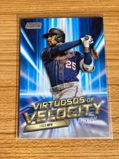 Byron Buxton 2023 Topps Stadium Club Baseball Virtuosos of Velocity #VV-21