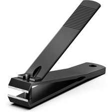 Heavy Duty Professional Stainless Steel Straight Blade Toenail Clippers for