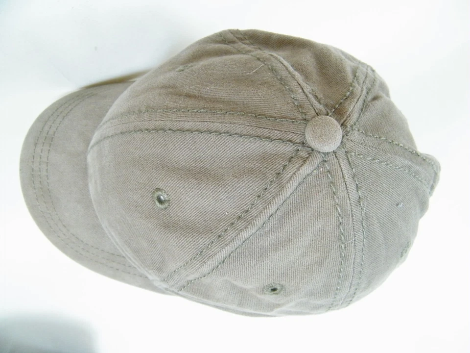 (9) TAMPAS/CHAPÉUS DE PONTO GROSSO DISTRICT DT610, OSFA, CINZA, VERDE, BEGE - Imagem 4 de 4