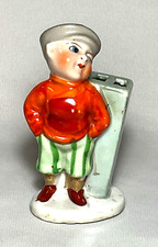 Vintage Ceramic Figural "Young Lad" TOOTHBRUSH HOLDER  Japan