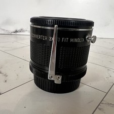 Téléconvertisseur 3x MD Pour Minolta – Neuf En Boîte Avec étui – Marque Formula V