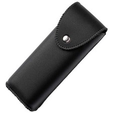 PU Leather Eyeglasses Case on Belt Hard Eyeglass Case Glasses Holder Belt Loo...