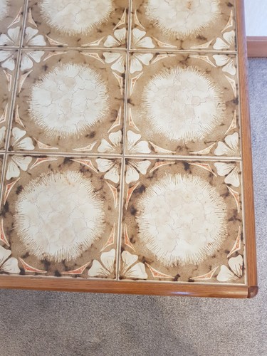 Vintage 1960s G Plan, Danish 65cm Sq Teak & Tile Coffee Table. Exc Con. Del Poss - Picture 7 of 9