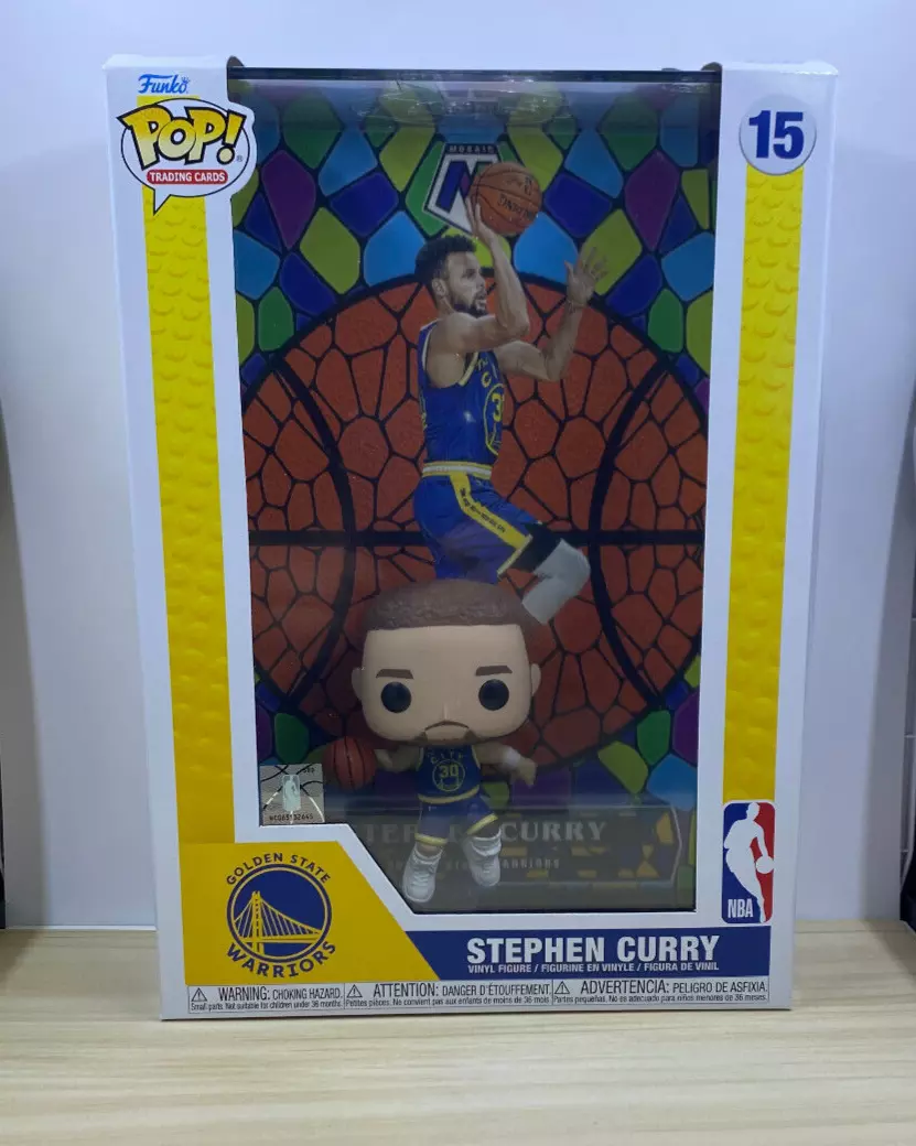 Stephen Curry (Golden State Warriors) Panini Mosaic Funko Pop! NBA Trading  Cards