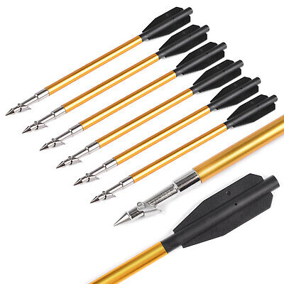 6.8 Aluminum Fishing Bolts Arrows for 50 to 130 Pounds Pistol