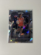 2023 Panini Prizm WNBA Cracked Ice #90 Shatori Walker-Kimbrough Mystics