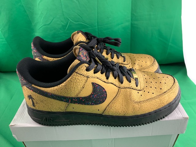 Nike Air Force 1 Low CARIBANA FESTIVAL TORONTO GOLD BLACK Size 13 AV3219-700 | eBay