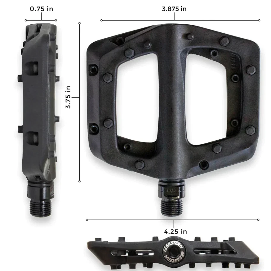 Pedales de bicicleta Eastern Bikes Linx 9/16 - Bicicleta de montaña / Trail / DH / Bicicleta / BMX Foto 3 de 3