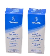 Weleda Natural Tooth Cleaning Agent Pack of 2 2.5 Fl Oz Peppermint Freshness