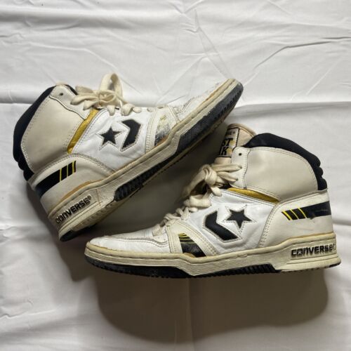 At tidligere ejer 1980s converse basketball - Gem