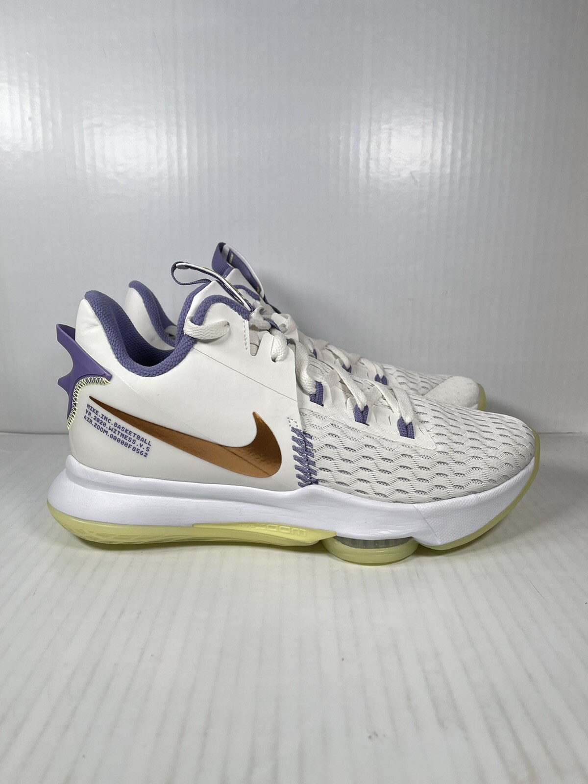 Nike LeBron Witness 5 Summit White Size 10 CQ9380-102 BRAND NEW | eBay