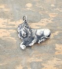 Retired James Avery Sterling Silver Lion Pendant Lion 8.35gr