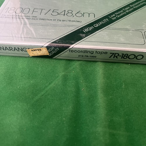 (2) Scotch 7R-1800 Dynarange Recording Tape 648,6m High Quality 1.5 Hr - Picture 4 of 6