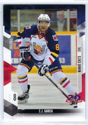 2014-15 Barrie Colts (OHL) C.J. Garcia