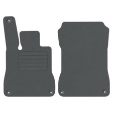 Velours Fußmatten für Mercedes SL R231 Bj. 2012 – 2020 NEU Automatten GRAU PREM