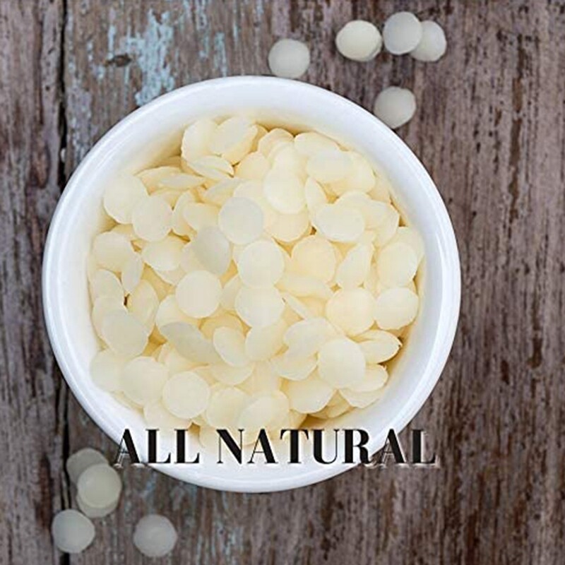 White Beeswax Pellets for Candle Making , Easy Melt Beeswax Pastilles