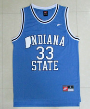 Larry Bird 33 Indiana State Blue Jersey Basketball Men's College