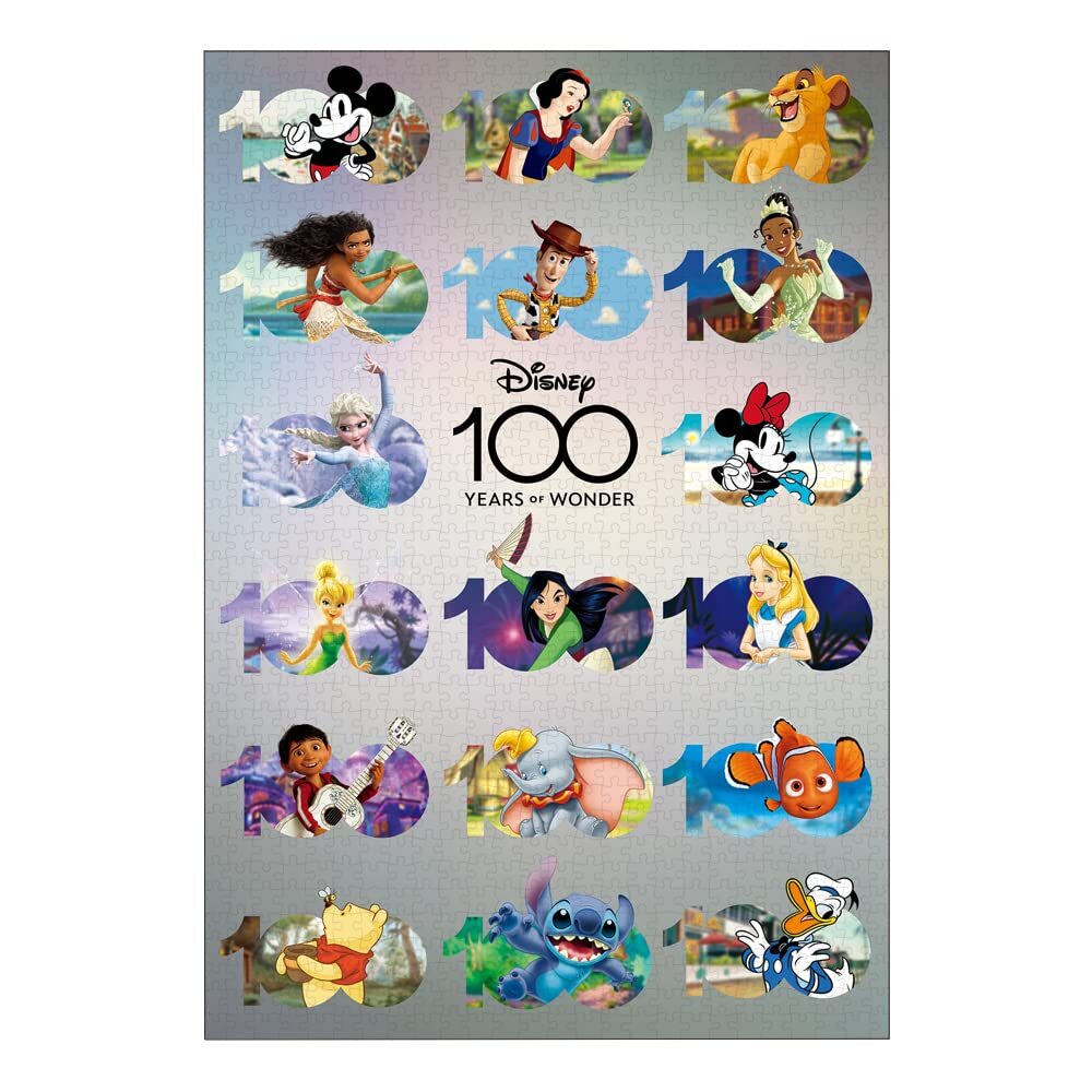 【新品】ディズニー Celebrating 100 Years 1000ピース Disney 100th Celebration 1000 Piece Jigsaw Puzzle Tenyo