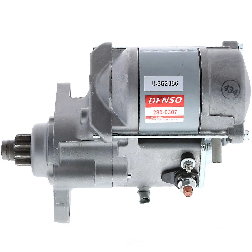 Starter Motor fits 1997-2004 Jaguar XJ8,XJR XK8 S-Type,XKR  DENSO - Image 2 of 2
