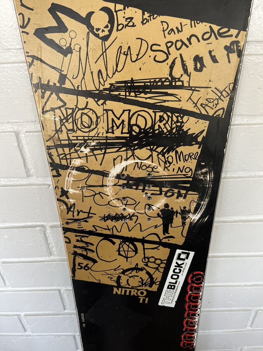 Nitro T1 Snowboard 155 Wide All Mountain/Park | eBay Nitro T1 Snowboard 155 Wide All Mountain/Park | eBay