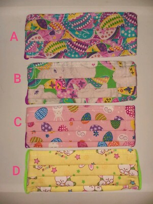 EASTER Handmade Face Mask, Cotton--READ DESCRIPTION PLEASE!!  3 designs!
