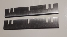 jeu de 2 fers 200 mm a encoches pour Kity 635 - NEUF