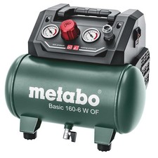 Metabo Kompressor Basic 160-6 W OF ölfrei Druckluft kompakt handlich 6 L 8 bar