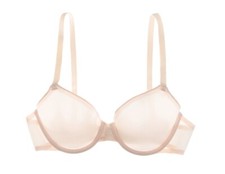 NWT Cuup Bra The Demi Mesh Blush 34E