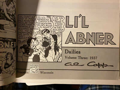 Li'L Abner Dailies Vol 3 1937: 1988 Comic Strip Book Al Capp | eBay