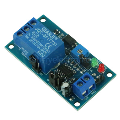 9V Trigger Delay Relay Normally Open Type NO Delay Module new