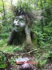 PHOTO  MUD & MIRRORS: EVE THE MYTH & FOLKLORE GARDEN THE EDEN PROJECT EVE IS THE