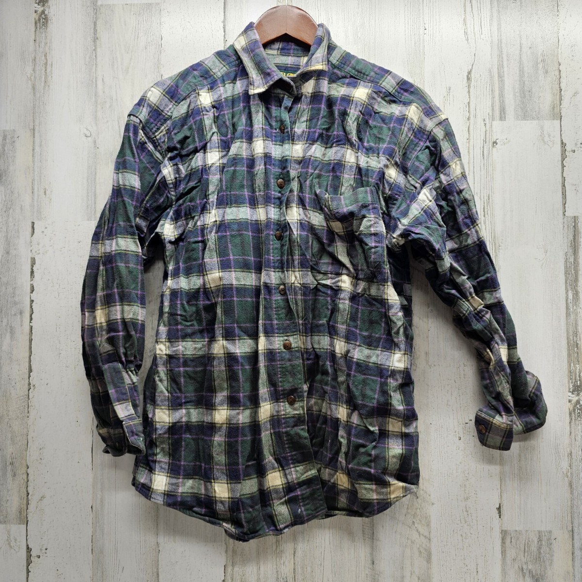Vintage Hazel Creek Clothing Company Plaid Button Up Flannel