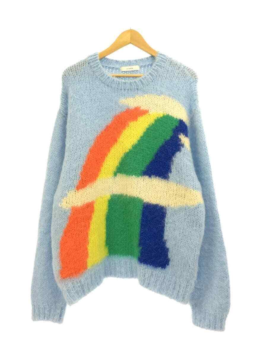 JieDa 22AW MOHAIR RAINBOW KNIT Thick Sweater 2 BLU Jie-22W JieDa 22AW MOHAIR RAINBOW KNIT Thick Sweater 2 BLU Jie-22W