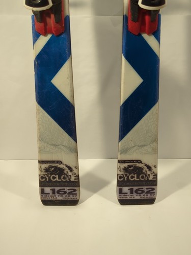 Salomon X-Wing Cyclone Skis With Bindings Size 162cm - Downhill Snow Skis - Picture 6 of 13