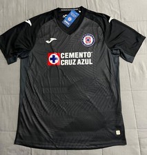 Joma Cruz Azul BLACK 21/22 Mens JERSEY 9 ESTRELLAS EN EL ESCUDO PORTERO ORIGINAL