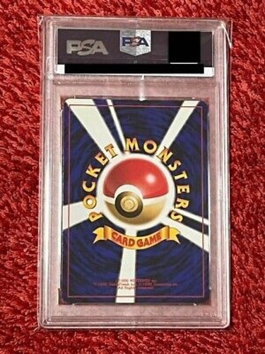 PSA 10 Muk Fossil No. 089 Holo Rare Pokemon Card Jpanese 1997 Old Back - Picture 2 of 2