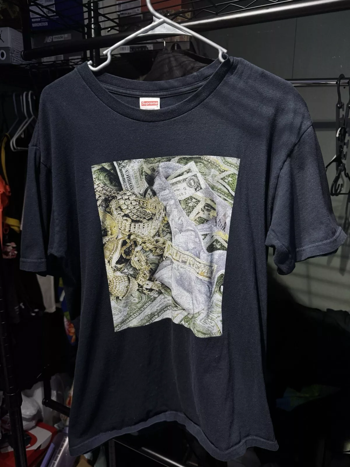 Tee shirt Supreme Bling bleu marine SS20 taille M (occasion) 