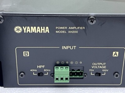 YAMAHA XH200 パワーアンプ Amazon | ヤマハ YAMAHA パワーアンプリファイアー XH200 | プロ