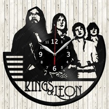 Reloj de Pared Disco Vinilo Rey de León Decoración Hecho a Mano 2347