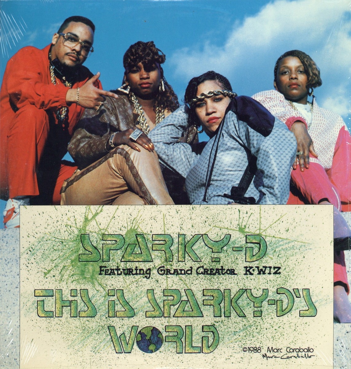 Sparky-D - This Is Sparky-D's World '88 LP US ORG!EX-/EX+ W/S | eBay