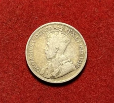 Canada 1912 25 Cents Silver Coin KM#24 T4725a