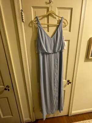 NWT!! Thread Bridesmaid Blouson Bodice Mermaid Dress Style TH006 in Cloudy 10R | eBay NWT!! Thread Bridesmaid Blouson Bodice Mermaid Dress Style TH006 in Cloudy 10R | eBay