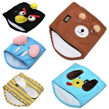 Dog Puppy FUNNY Diaper Sanitary Pants Belly Band Male Wrap Boy For SMALL Breeds